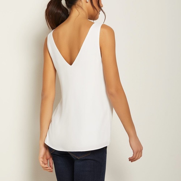 Silky Crepe Cami Blouse - Picture 2 of 6